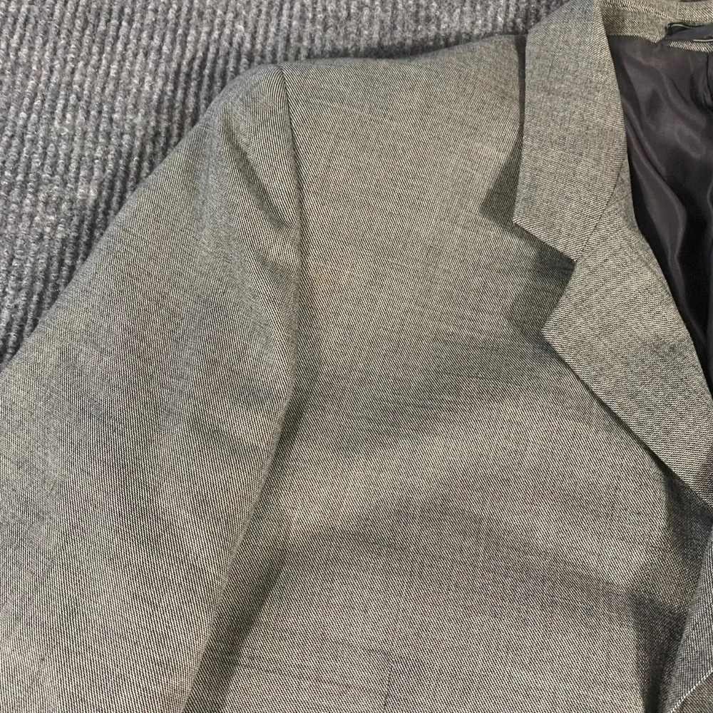 Naldini Blazer Mens 44 Gray Wool Super 120s Sports Coat‎ Italy Wedding Formal